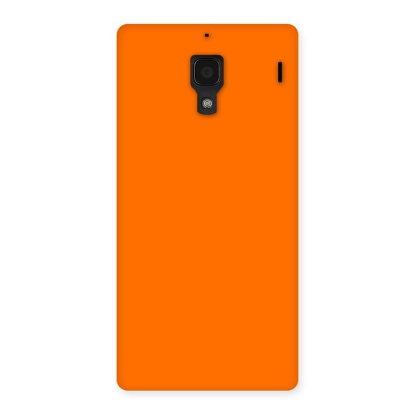 Mac Orange Back Case for Redmi 1S