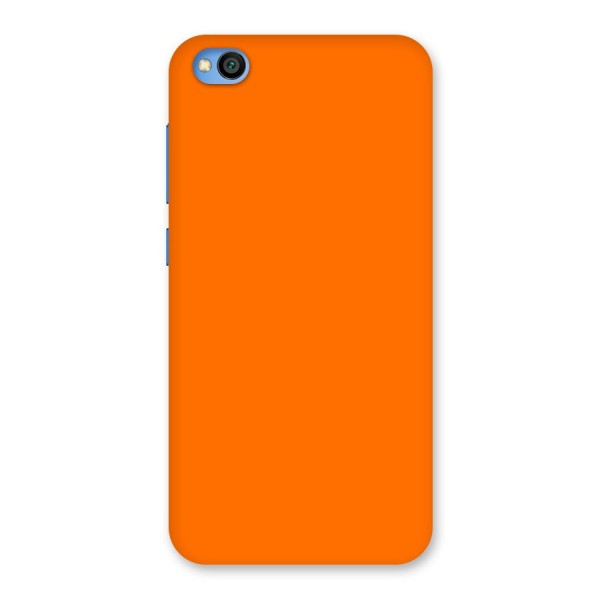 Mac Orange Back Case for Redmi Go