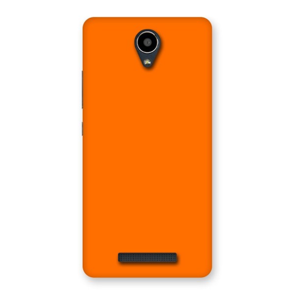 Mac Orange Back Case for Redmi Note 2