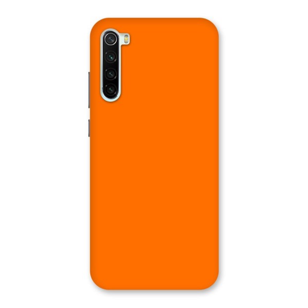 Mac Orange Back Case for Redmi Note 8