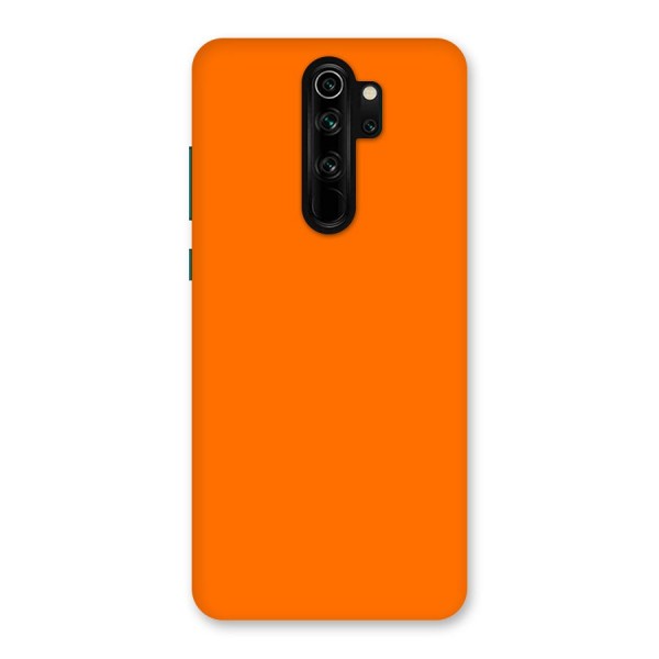 Mac Orange Back Case for Redmi Note 8 Pro