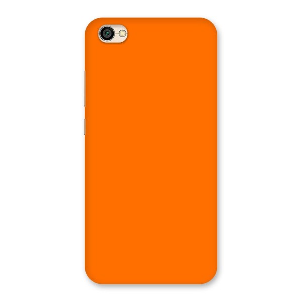 Mac Orange Back Case for Redmi Y1 Lite