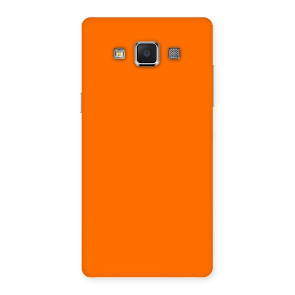 Mac Orange Back Case for Samsung Galaxy A5