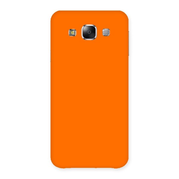 Mac Orange Back Case for Samsung Galaxy E5