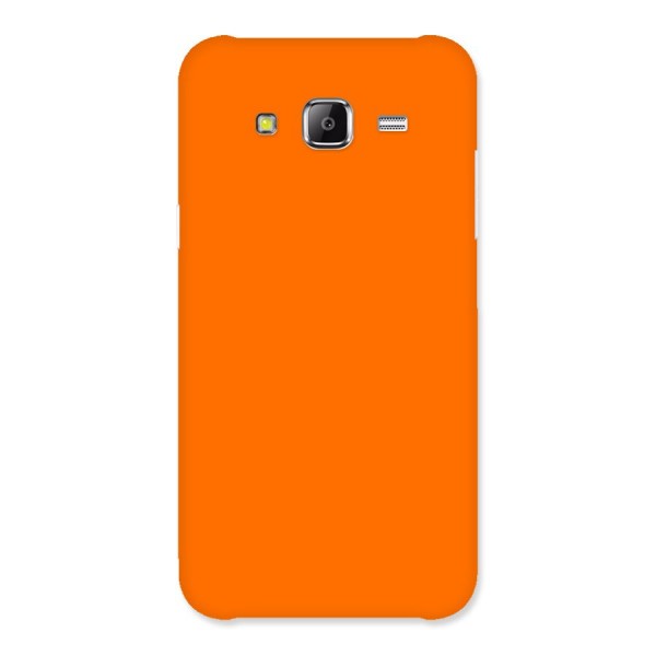 Mac Orange Back Case for Samsung Galaxy J5