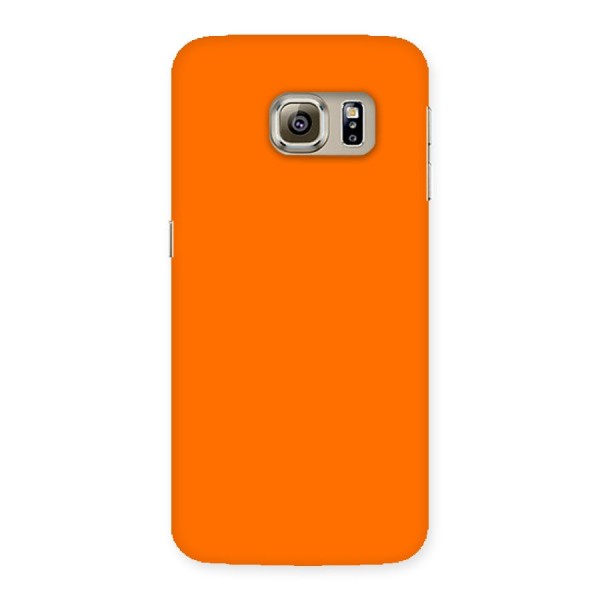 Mac Orange Back Case for Samsung Galaxy S6 Edge