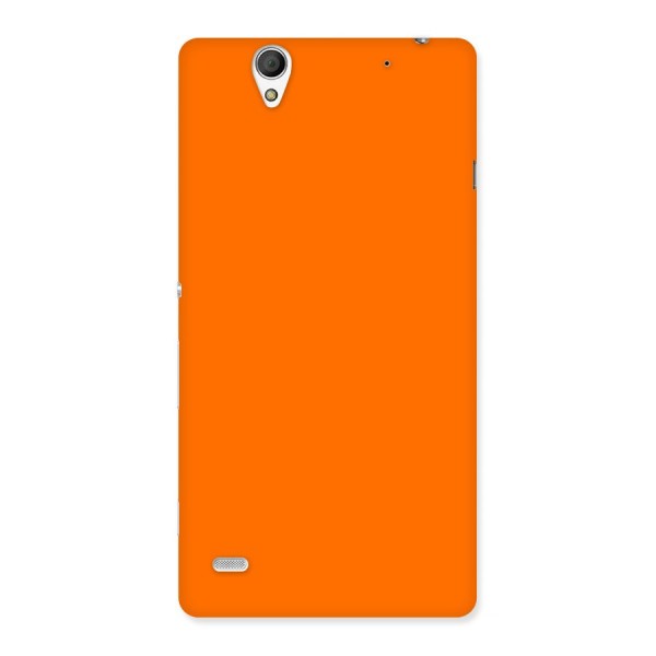 Mac Orange Back Case for Sony Xperia C4
