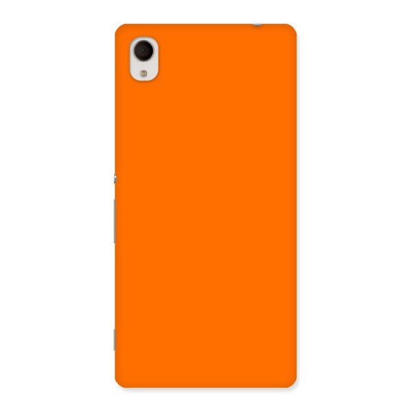 Mac Orange Back Case for Sony Xperia M4