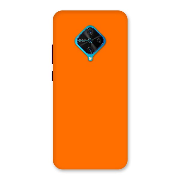 Mac Orange Back Case for Vivo S1 Pro