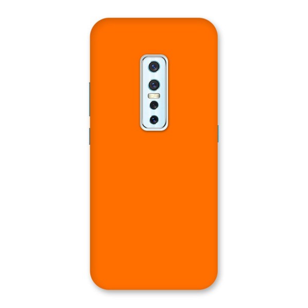 Mac Orange Back Case for Vivo V17 Pro