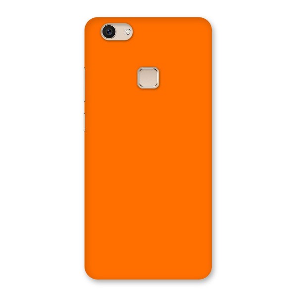 Mac Orange Back Case for Vivo V7