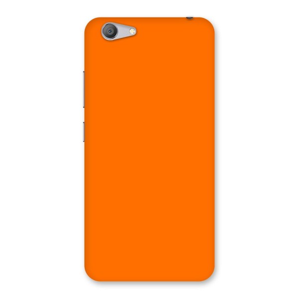 Mac Orange Back Case for Vivo Y53