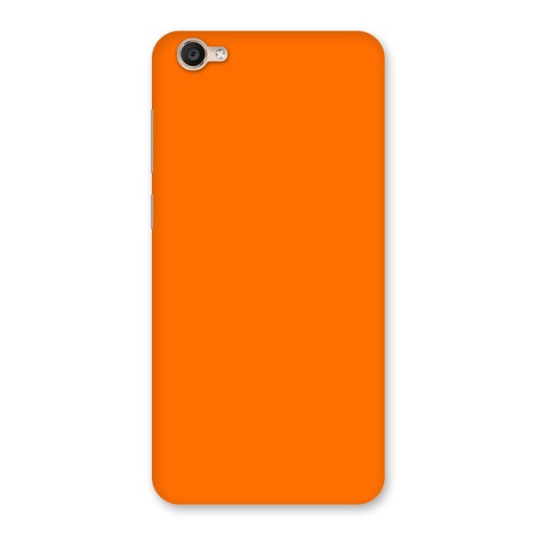 Mac Orange Back Case for Vivo Y55L