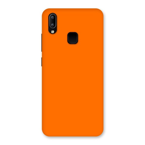 Mac Orange Back Case for Vivo Y93