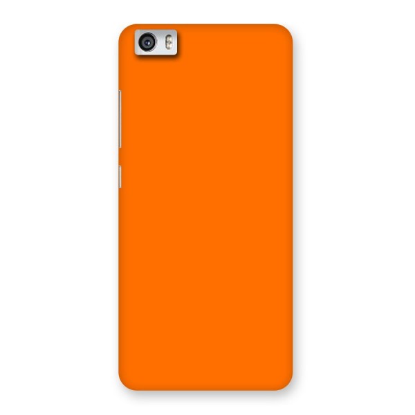 Mac Orange Back Case for Xiaomi Redmi Mi5