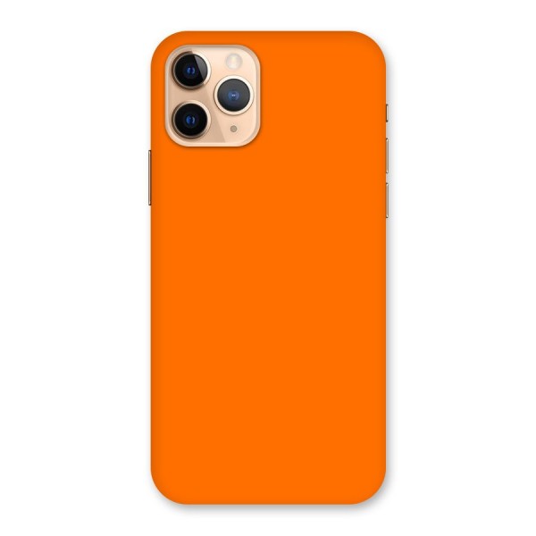 Mac Orange Back Case for iPhone 11 Pro