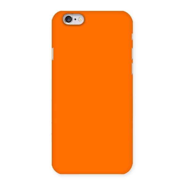 Mac Orange Back Case for iPhone 6 6S