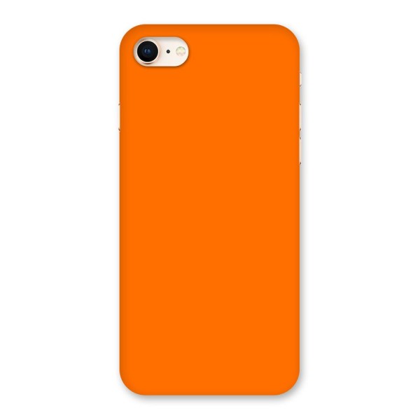 Mac Orange Back Case for iPhone 8