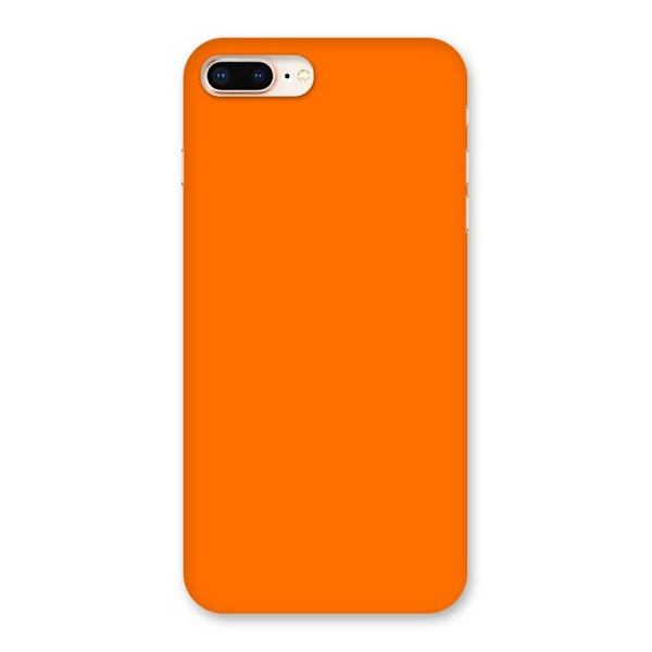 Mac Orange Back Case for iPhone 8 Plus