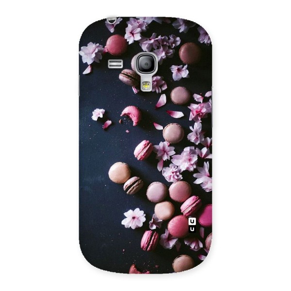 Macaroons And Cheery Blossoms Back Case for Galaxy S3 Mini