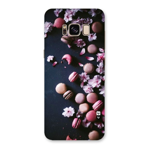 Macaroons And Cheery Blossoms Back Case for Galaxy S8