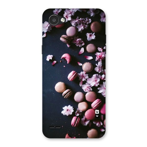 Macaroons And Cheery Blossoms Back Case for LG Q6