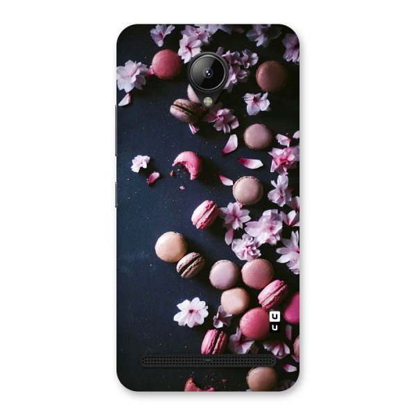 Macaroons And Cheery Blossoms Back Case for Lenovo C2