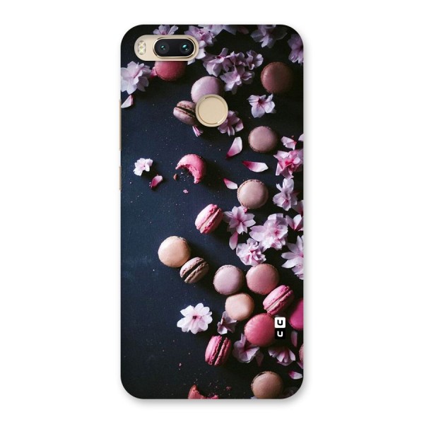 Macaroons And Cheery Blossoms Back Case for Mi A1