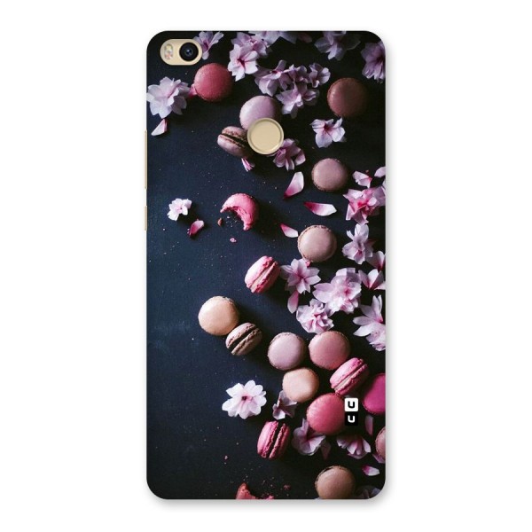 Macaroons And Cheery Blossoms Back Case for Mi Max 2