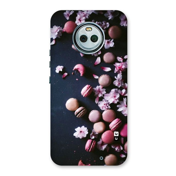Macaroons And Cheery Blossoms Back Case for Moto X4