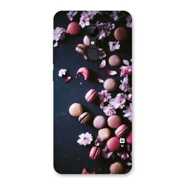 Macaroons And Cheery Blossoms Back Case for Redmi 5