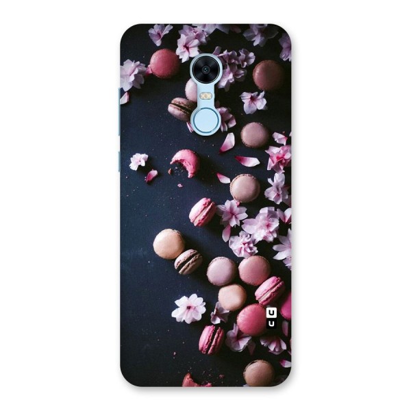 Macaroons And Cheery Blossoms Back Case for Redmi Note 5