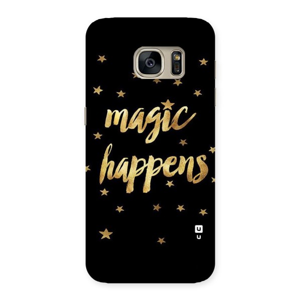 Magic Happens Back Case for Galaxy S7