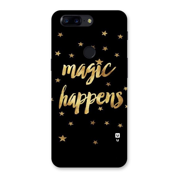 Magic Happens Back Case for OnePlus 5T