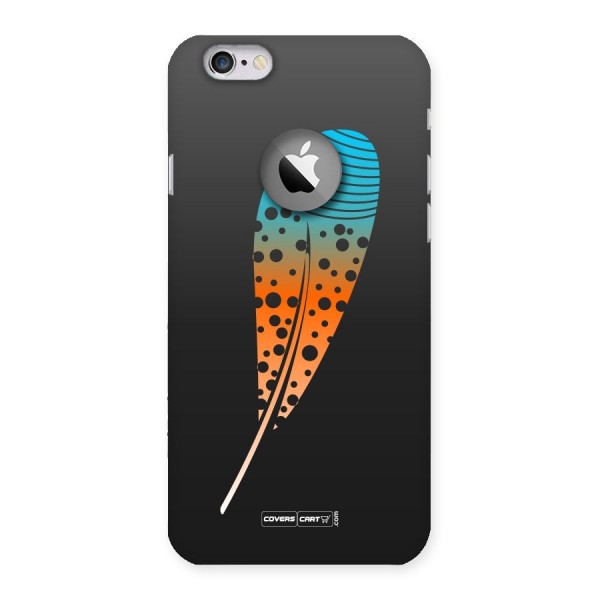 Magical Feather Back Case for iPhone 6 Logo Cut