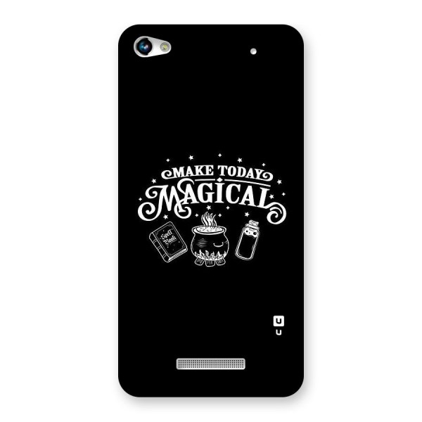Make Today Magical Back Case for Micromax Hue 2