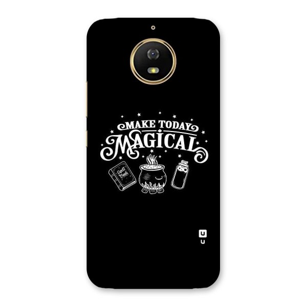Make Today Magical Back Case for Moto G5s