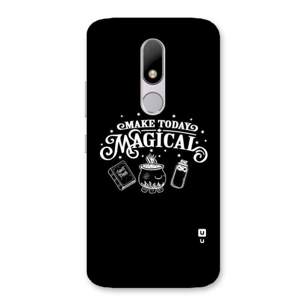 Make Today Magical Back Case for Moto M