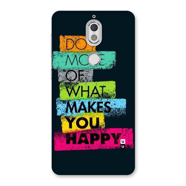 Makes You Happy Back Case for Nokia 7