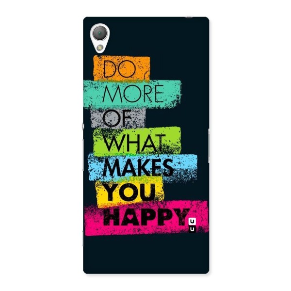 Makes You Happy Back Case for Sony Xperia Z3