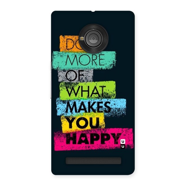 Makes You Happy Back Case for Yu Yuphoria