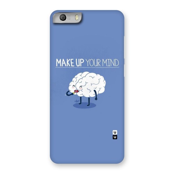 Makeup Your Mind Back Case for Micromax Canvas Knight 2