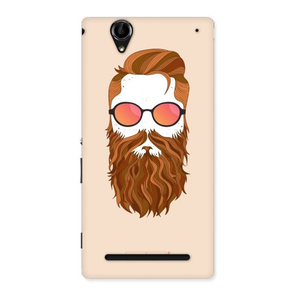 Man in Beard Back Case for Sony Xperia T2