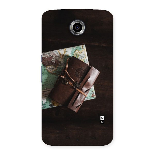 Map Journal Back Case for Nexsus 6