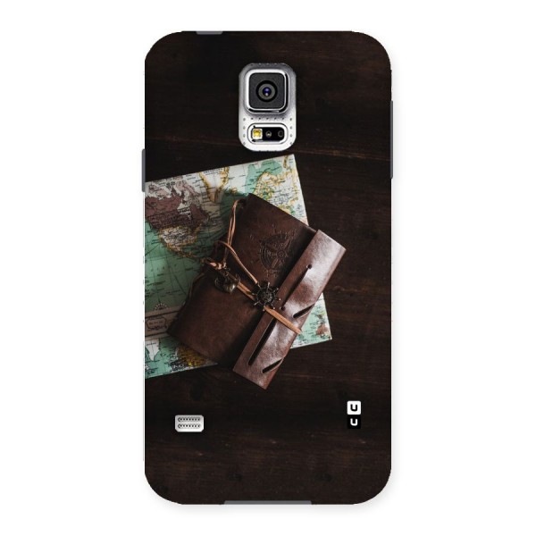 Map Journal Back Case for Samsung Galaxy S5