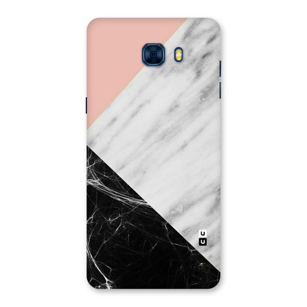 Marble Cuts Back Case for Galaxy C7 Pro