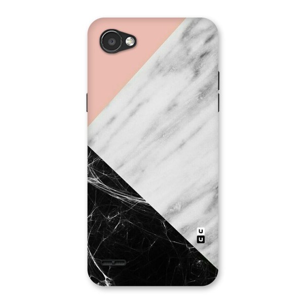 Marble Cuts Back Case for LG Q6