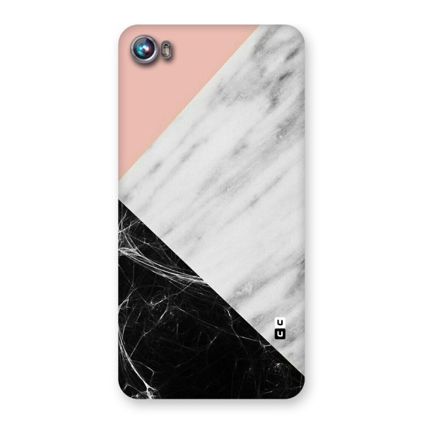 Marble Cuts Back Case for Micromax Canvas Fire 4 A107