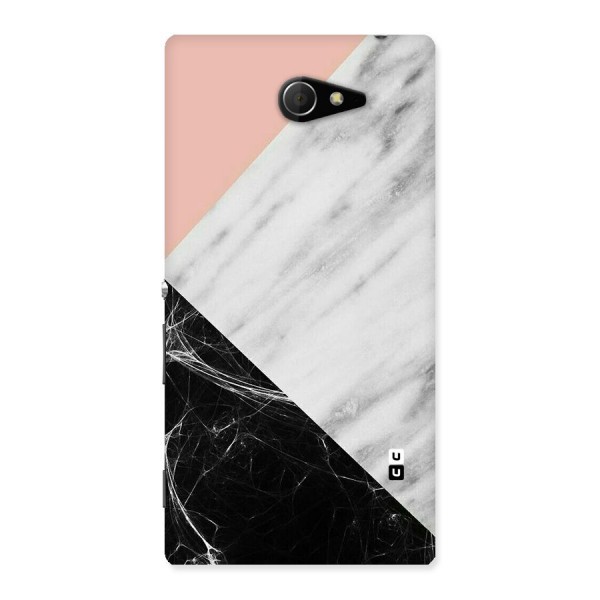 Marble Cuts Back Case for Sony Xperia M2
