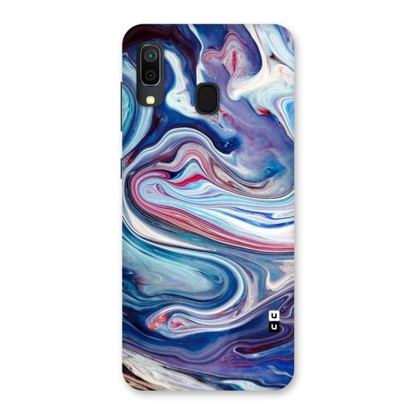 Marble Style Printed Back Case for Galaxy A20